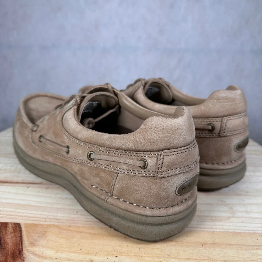 Rockport leather boat